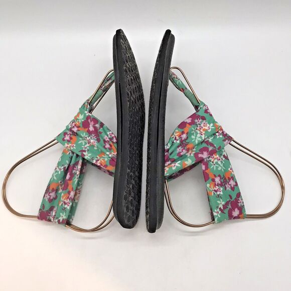 Sanuk Yoga Sling 2 Sandals Women's 8 Multicolor Toe-Post Comfort Flats 1015891 - Picture 8 of 11
